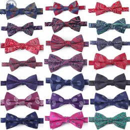 Mens Bow Slipsar För Män Justerbar Man Formell Bowties Fjärilar Floral Paisley Tuxedo Party Bröllop Butterfly Presentbord