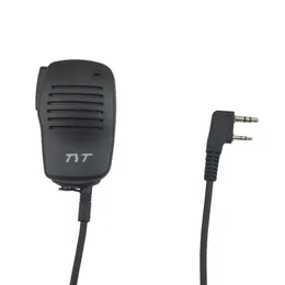 TYT walkie talkie Hand Speaker mic Microphone Shoulder Remote Two Way Radio For MD-380 MD-390 MD-280 DM-UVF10 TH-UV8000D