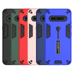 Rugged Armor Case voor LG K40 K51 K31 K30 2019 Beschermhoes Cover voor LG V60 ThinQ 5G Anti-Drop Shockproof Cell Phone Cases