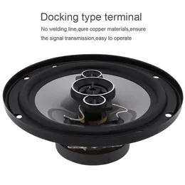 Freeshipping 2 PCS 6 tum 650W Bil HiFi Koaxial högtalare Fordonsdörr Automatisk ljudmusik Stereo Fullständig frekvenshögtalare för bilar