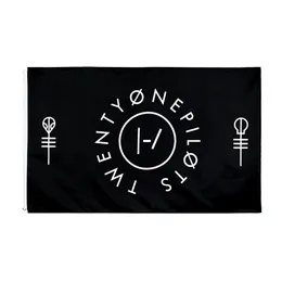 卸売工場価格100％ポリエステル90x150cm 3x5 fts 21 Twenty One Pilots Flag for Decoration