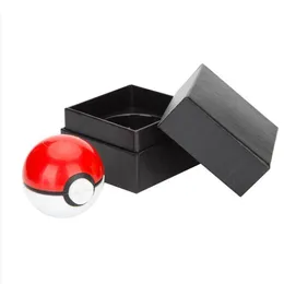 2020 USA Latest Pokeball Grinder 55mm Popular Zinc 3 Parts Wholesale Pokeball Grinder Herbal DHL Free