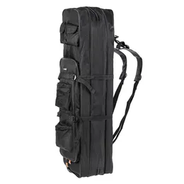3 Layer Outdoor Bag 80cm/100cm Plus Fish Rod Reel Carrier Carry Case Traveling