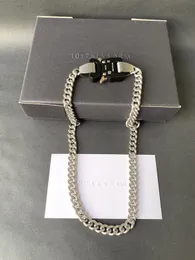 1017 ALYX 9SM Transparent Chain 2020 New Unisex Socket Ultra Light Functional Buckle Necklace Clavicle Bracelet270I