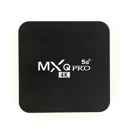 Fabriks billigaste MXQ PRO Android 9,0 TV-box 1GB 8GB 2,4G 5G WiFi 4K Stream Media Player TV-lådor