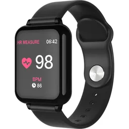 B57 Smart watches Waterproof Sports Men Women Smartwatch Heart Rate Monitor Blood Pressure Fiteness Tracker PK D20 Smart