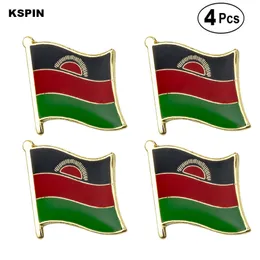 Malawi Flag Pin Lapel Pin Badge Brooch Icons 4PC