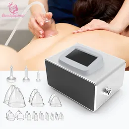 2020 New Design Vacuum Massage Enlargement Pump Butt Lifting Breast Enhancer Massager Bust Body Shaping Beauty Machine with 150ML