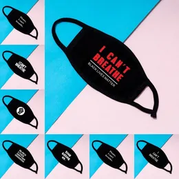 ABD Stok! Ben Yetişkinler ücretsiz DHL için Yıkanabilir Pamuk Maskeler Tasarımcı Moda Siyah Hayatlar Matter Maskeleri Modacı Maske Yüz Maskesi Breathe Cant