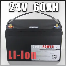 Batteria 24V 60AH agli ioni di litio 1500w e-bike li-ion 29,4V bici elettrica