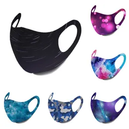 FAST SHIP Print Designer Face Masks Luxury Mask Washable Material Dustproof Riding Cycling Outside Sports Fashion Masks for Adult