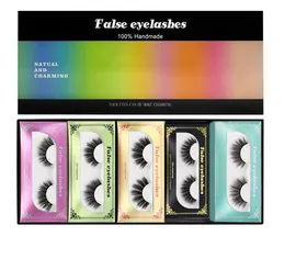 2020 fashion item Top seller 5D Nano Mink False Eyelashes Fake Eyelashes Long Full Eyelashes good item by dhl