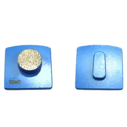 HUS05 Redilock Polishing Pad for Hard Concrete Terrazzo Single Round Grinding Segment Scanmaskin Floor Disc for Husqvarna Grinder 12PCS