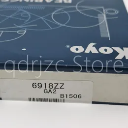 KOYO deep groove ball bearing 6918ZZ = 61918-2Z 90mm X 125mm X 18mm