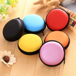 Hot sale New Earphone Storage Carrying Bag Earbud Case Cover For USB Cable Key Coin Mini Zipper Boxes LX3303