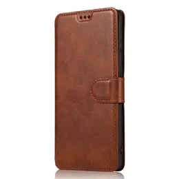 För Huawei P40 Pro Lite P30 Mat30 20 10 Nova5i Honor9x 8x 8c 7a Läder Zipper Purse Pocket Protective Magnetisk Plånbok Telefonväska