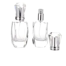 New 30ml transparent glass perfume bottle