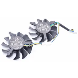 Helt ny original HA5010H12SF-Z DC12V 0.13A MSI RX460 RX550 RX560 2GB 4GT LP OC Grafikkort Kylfläkt