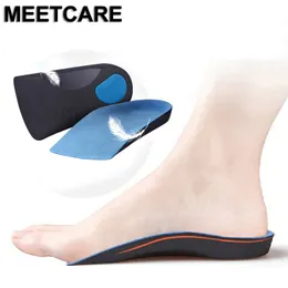 Ortopedisk halv insole ox ben förbättra sport minne kudde båge stöd höjd öka insole ortopediska insoles för skor