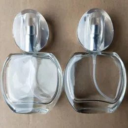 Ny 30ml oval glas parfymflaska Sprayflaska