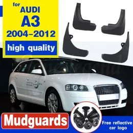 Oudi A3 2004-2012 SportBack Hatchback Splash Guards 2011 2010 2009 2007 2005アクセサリー