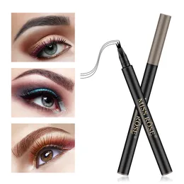 MISS ROSE Eyebrow Pencil Natural Waterproof Liquid Eyebrows Pen Professional Makeup Eye brow Pen Eyes Cosmetics