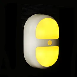 LED Night Light ABS Ludzki Ciało Czujnik Night Light Dla Dzieci Kids Sypialnia Light Control Lampa Night