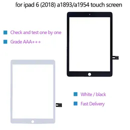 Per iPad 9.7 6 6a generazione A1893 A1954 Digitatore touch Screen Pannello frontale vetro da esterno