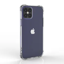 Transparente Acryl-Telefon-Kasten für iPhone 12 11 Pro Max XS X Plus Klar PC stark Argument für Samsung Galaxy S10