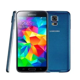 Original olåst Samsung S5 i9600 G900F G900A 5.1inch 2GB RAM 16GB ROM Quad Core 3G4G 16mp mobiltelefon