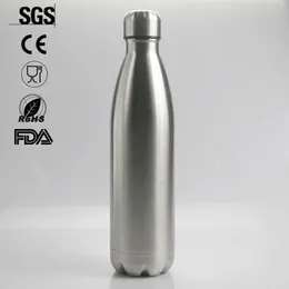 أرخص 500ML الفولاذ المقاوم للصدأ كولا زجاجة مزدوجة جدار عزل المياه الباردة زجاجة الرياضة في الهواء الطلق Porable شرب كأس بالجملة SGS CE FDA