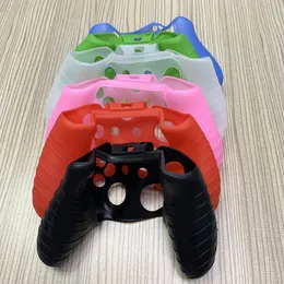 Dla Xbox One Dla PS3 PS4 Miękki silikonowy Solid Color Case Case Controller Grip Okładka dla Xbox 360 AntSIP 400 sztuk / partia