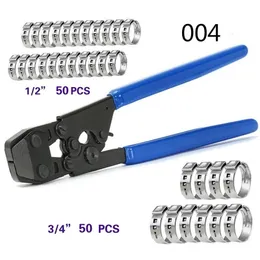 Set Crimpatura Tubi PEX In Acciaio Inox Pinza Crimpatrice PEX ICrimp