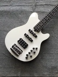 Sällsynta 8 strängar Electric Bass Guitar Maple Body 24 Frets Chrome Hårdvara Kina gjorde bas