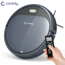 Coredy R300ロボット掃除機スマートカーペットの床のクリーニングスイープロボット自動充電ダストアスピラドルペットヘアホームロボット