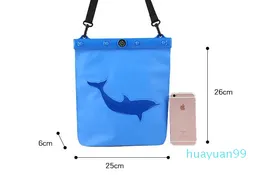 Novo- pacote impermeável mergulho natação fontes termais deriva bolsos viajar sacos de telefonia móvel de armazenamento a seco