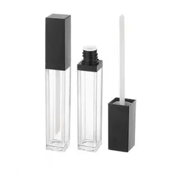 Lip Gloss Tube Puste 5ml Lip Gloss Gloss Container Makeup Lip Oil Container Square Plastic Tubes Epacket