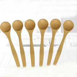 Eco-Friendly Japanese Bamboo Spoon Tableware Ice Cream Coffee Tea Soup Spoon Kitchen Cooking Utensil 13*3.2cm