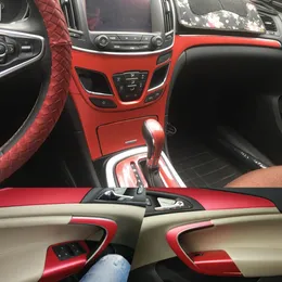 Para buick regal 2014-2016 carro-estilo 3d 5d fibra de carbono interior do carro console central mudança de cor moldagem adesivo decalques270t