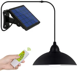 Outdoor Solar Lights IP65 Wodoodporne światła słoneczne, pilot LED światła zewnętrzne Wisiorek Światła z regulowanym panelem słonecznym