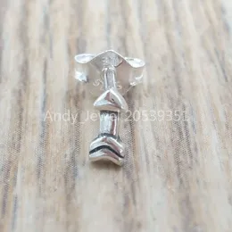 Andy Jewel 925 Sterling Silver Beads My Arrow Single Stud Earring Charms Fits European Pandora Style Jewelry Armelets Necklace 298551C00