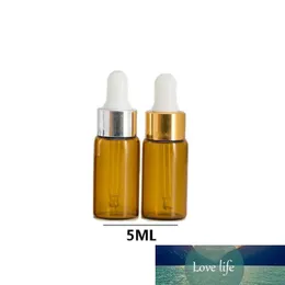 Amber vidro líquido reagente garrafas garrafas de olho aromaterapia 2ml 3ml 5ml óleos essenciais perfumes frascos