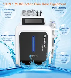 10 w 1 Hydrafacial Peeling Machine Care Skin Care Aqua Peel Bio Podniesienie skóry głębokie czyszczenie Hydra Mikrodermabrazja Hydro