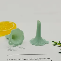 Plástico pequeno mini funnels difusor líquido frasco de perfume laboratório de óleo para líquido químico mistura de óleo de óleo de perfume atacado