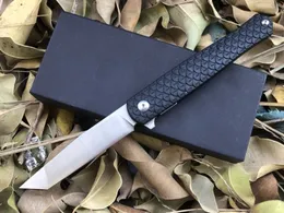 Складывание складного ножа Dragon D2 Tactical Self Defense Складывание EDC Pocket Nofge Nofge Hunting Knives Рождественские подарок A2952