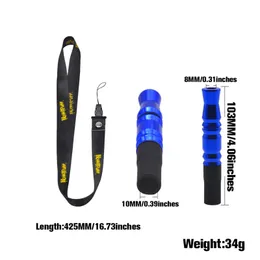 Dym Metal Portable Wskazówki Usta Haczy z Hang Line Strap Shisha Furpy Ustnik Palenia Akcesoria