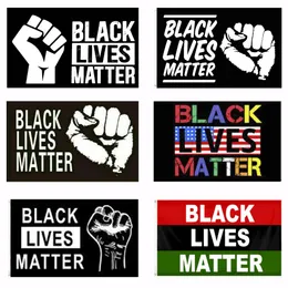 Black Lives Matter Flag Freeshipping Direct Factory sospeso 90x150 Blm Non riesco a respirare Banner 2020USA