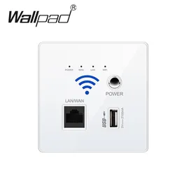 2020 New White USB Socket Wireless WIFI USB Charging Socket,Wall Embedded Wireless AP Router, 3G WiFi Free Shipping