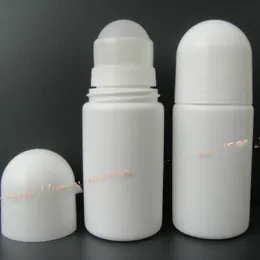 50ml white round plastic roll-on deodorant bottle,perfume container,plasic roll on bottle
