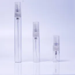 100pcs/lot New 2ml 5ml 10ml Glass Spray Bottle Empty Atomizer Perfume Mini Refillable Perfume Atomizer Travel Parfum Verstuiver